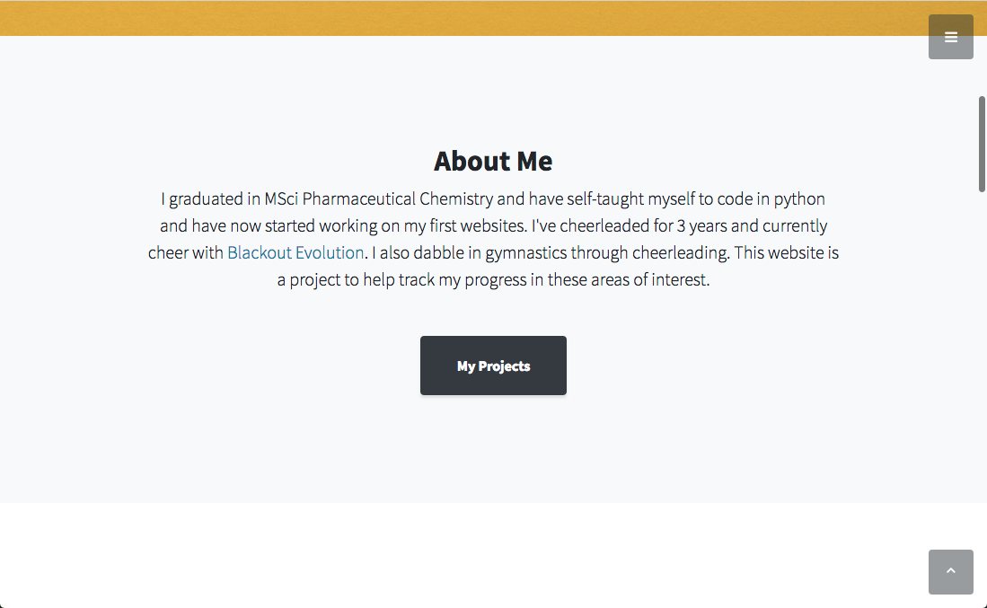 new edited bootstrap about me section