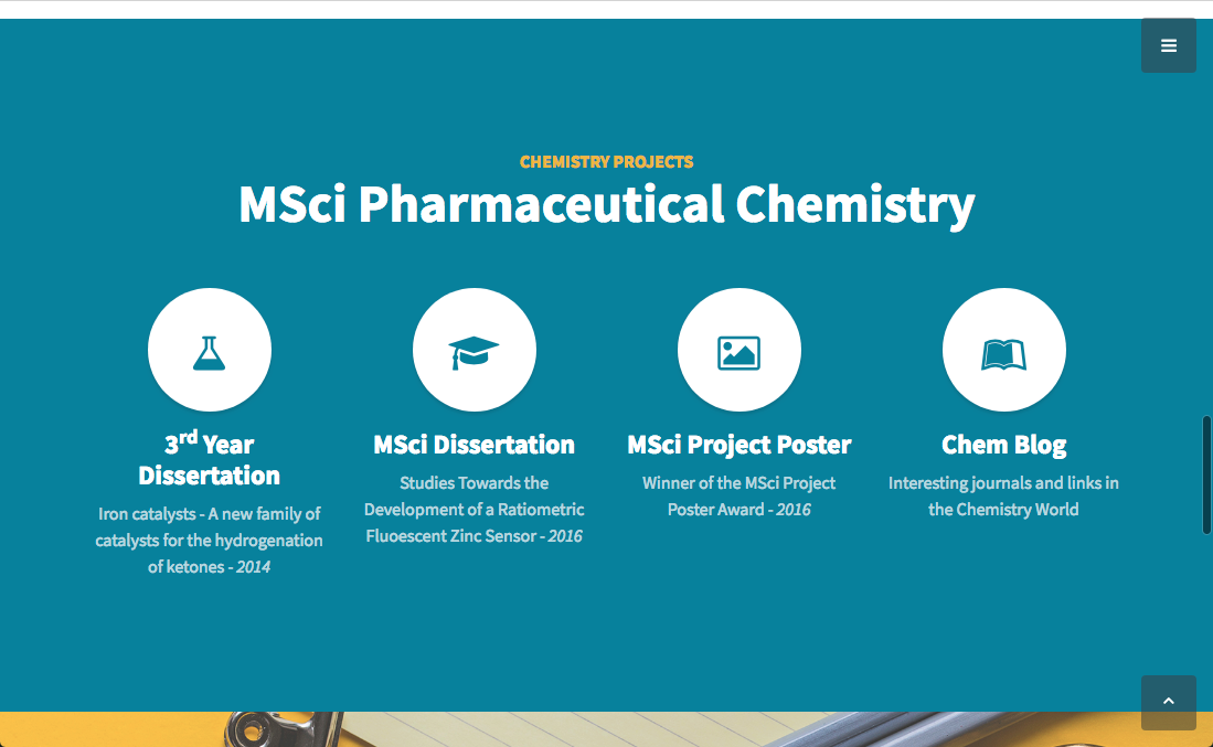 new edited bootstrap chemistry projects section