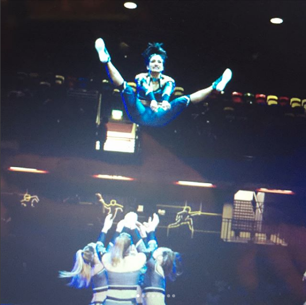 cheerleading image of trust